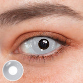 Lentile de contact colorate bloc cosplay gri